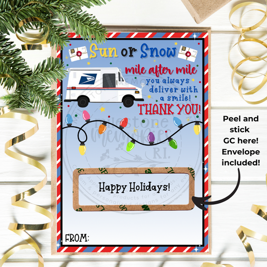 POSTAL SERVICE HOLIDAY CARD