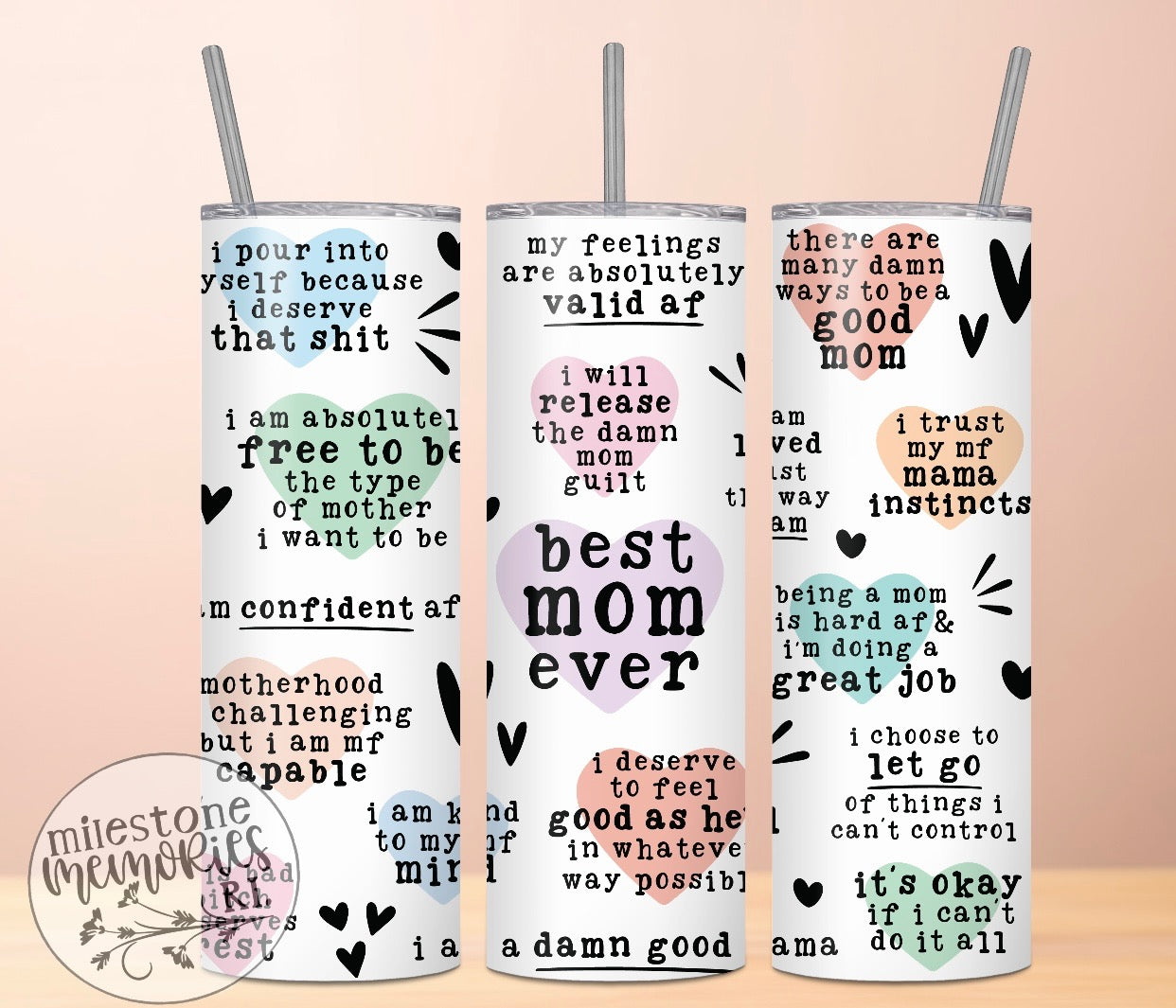 BEST MOM EVER (VULGAR) TUMBLER