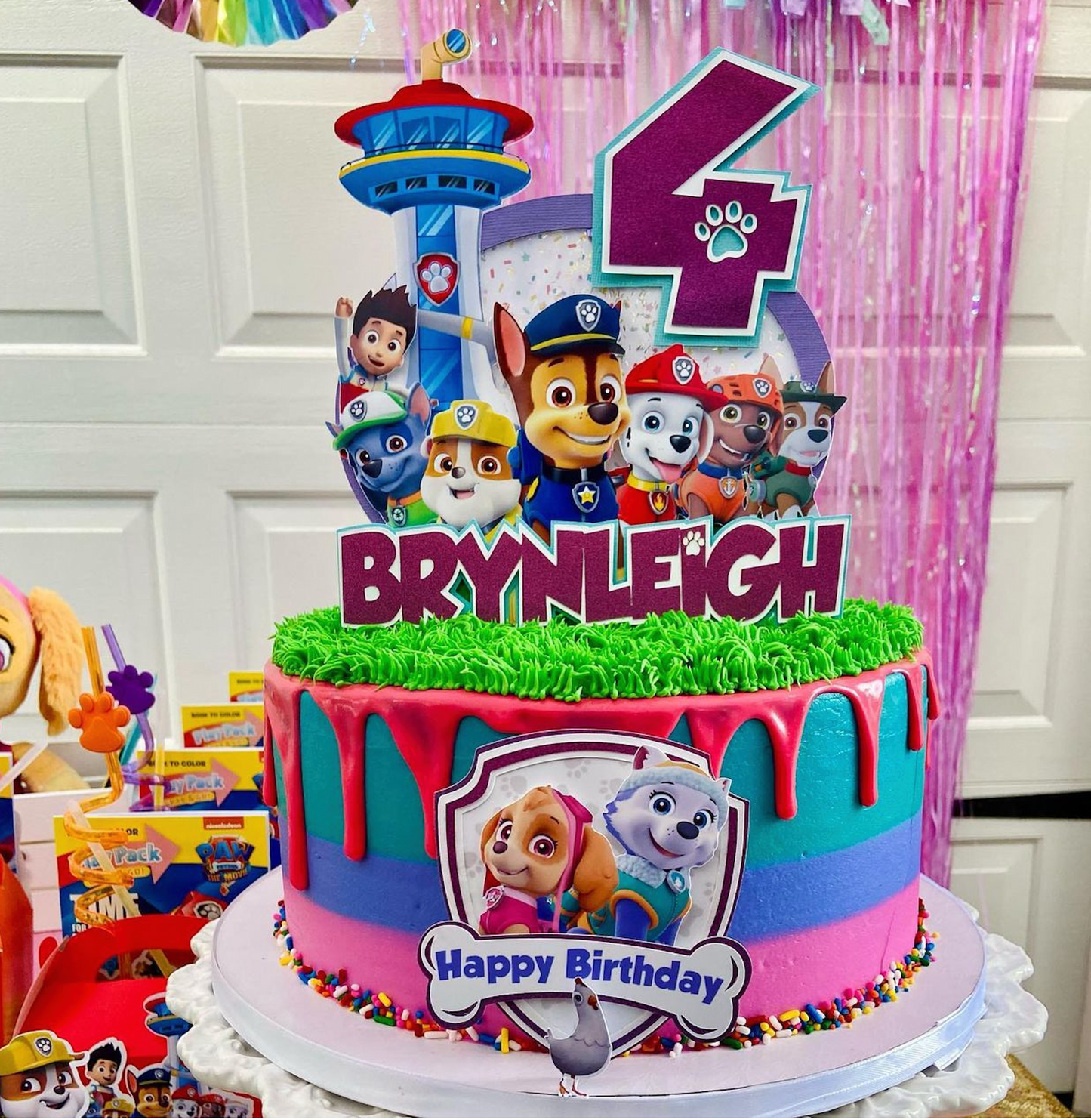 PAW PATROL CAKE TOPPER