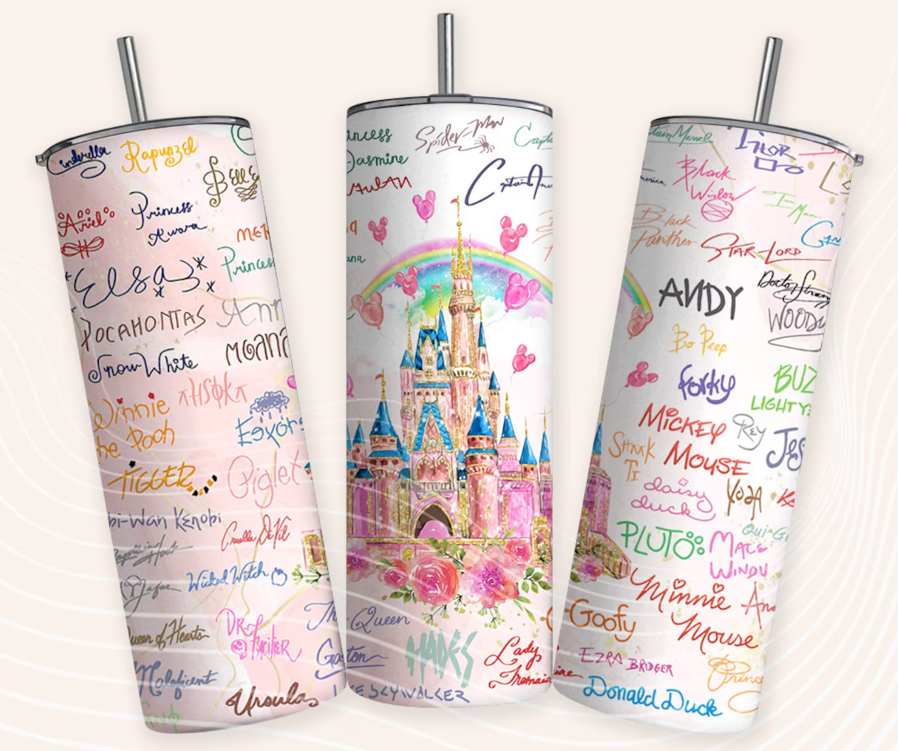 DISNEY SIGNATURES TUMBLER