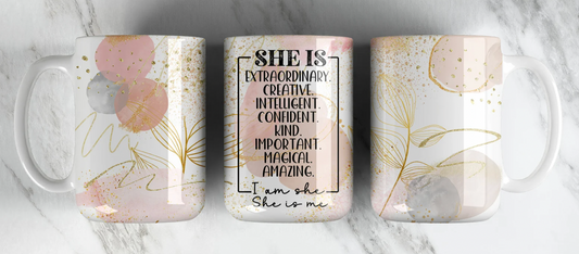 SHE IS ME MUG